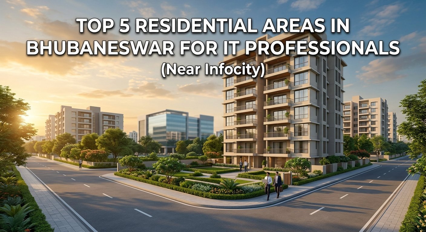Top 5 residential areas Bhubaneswar for IT professionals near Infocity 2026