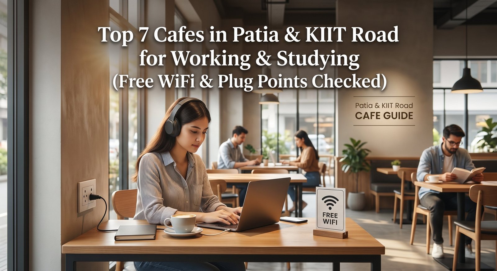 Top 7 cafes in Patia and KIIT Road Bhubaneswar for working and studying — WiFi plug points 2026